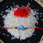 Blue Car Rakhi For Kids thumbnail 2