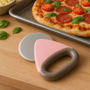 Homechef Ergonomic Pizza Cutter With Stainless Steel Rotating Blade (1 Pc) thumbnail 1