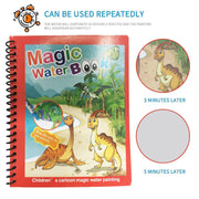 8091 Magic Water Quick Dry Book Water Coloring Book Doodle With Magic Pen Painting Board thumbnail 6