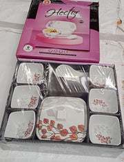 Hector High Quality Dinning Dinner  Pudding Set (9 Pcs Set) thumbnail 4