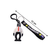 Stylish Cartoon Man Figure Keychain (1 Pc) thumbnail 3