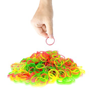 Rubber Band For Officehome And Kitchen Accessories Item Products Elastic Rubber Bands Flexible Reusable Nylon Elastic Unbreakable For Stationery School Multicolor thumbnail 1