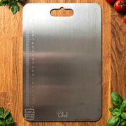 Large Stainless Steel Chopping Cutting Board (1 Pc) thumbnail 5