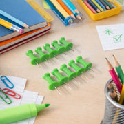 Green Plastic Push Pins Thumb Tacks For Notice Board (10 Pc) thumbnail 5