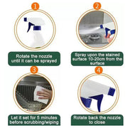 0310 Kitchen Cleaner Spray Oil  Grease Stain Remover Stove  Chimney Cleaner Spray Non-flammable Nontoxic Magic Degreaser Spray For Kitchen Gas Stove Cleaning Spray (Approx 500ml) thumbnail 1