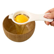 2885 Egg Yolk Separator Egg White Yolk Filter Separator Egg Strainer Spoon Filter Egg Divider thumbnail 1