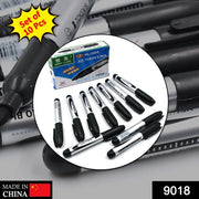 9018 10 Pc Black Marker Used In All Kinds Of School College And Official Places For Studies And Teaching Among The Students. thumbnail 7