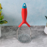 5493 Kitchen Food Masher Fruit Tool Masher Professional Masher Kitchen Tool Kitchen Masher With Comfortable Grip Heavy Duty Potato Masher Perfect For Bean Vegetable Fruits Masher (1 Pc) thumbnail 6