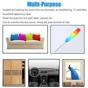 6321 Colorful Feather Duster  Microfiber Duster For Cleaning  Dusting Stick  Dusting Brush thumbnail 4