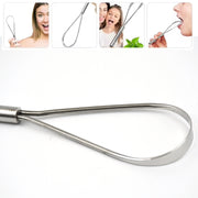 Steel Tongue Cleaner Tongue Scraper (1 Pc) thumbnail 4