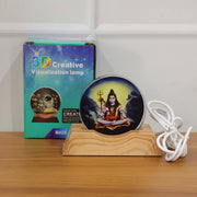 3d Creative Lord Shiva Led Night Lamp (1 Pc) thumbnail 6