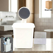 Wall-mounted Toothbrush  Bathroom Storage Organizer (1 Pc) thumbnail 1