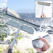 2-in-1 Window Glass Cleaning Wiper With Microfiber Pad thumbnail 1