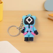 Cute Character-themed Soft Silicone Keychain (Mix Desgin  1 Pc) thumbnail 1