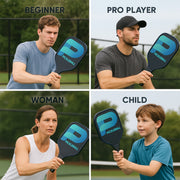 Konex Professional Fiberglass Pickleball Paddle With Cushion Grip Handle thumbnail 3