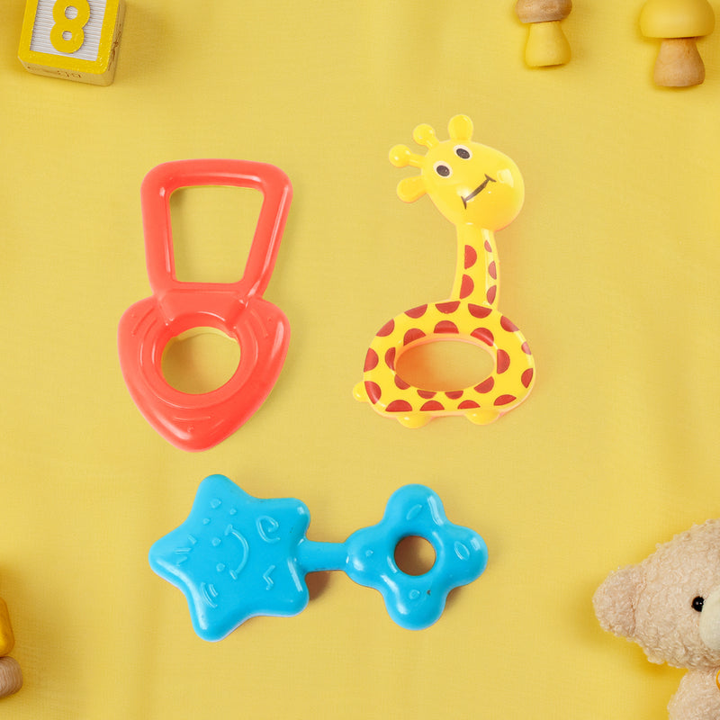 Plastic Baby Rattle Toys 5 Pcs Set