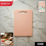 Plastic Chopping Board With Handle (30x20 Cm) thumbnail 6