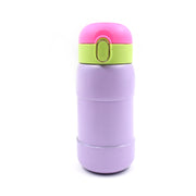 Duckstainless Steel Water Bottle For Kids Adults Steel Flask Metal Thermos Spill Proof Cap Closure Bpa Free For School Home Office Drinkware 400 Ml thumbnail 3