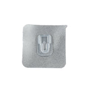 7433 Transparent Adhesive Male Hook Used For Hanging Various Types Of Items (1pc) thumbnail 6