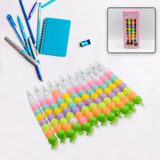 4572 Stylish Pearls Pen Plastic Moti Non-sharpening Design Pen Multicolor Pearls Moti Gel Pen Fancy Designer Attractive Gel Pen For Kids Pack Of (12 Pc Set ) thumbnail 4