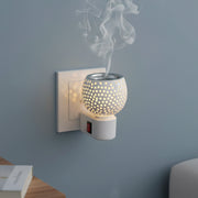 Premium Plug-in Star Cut Glass Aroma Diffuser Night Lamp (1 Pc) thumbnail 4