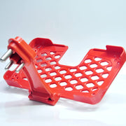 6496 Multi-purpose Wall Holder Stand For Charging Mobile Just Fit In Socket And Hang (Red) thumbnail 6
