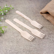 Freshee 160mm Wooden Fork  30 Pcs Pack thumbnail 3