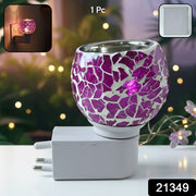 Premium Plug-in Mosaic Glass Aroma Diffuser  Night Lamp (1 Pc) thumbnail 7