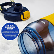 Sports Water Bottle With Flip Lock Lid 1400ml - (1 Pc) thumbnail 4
