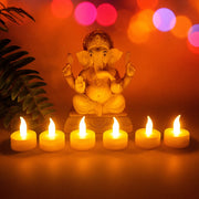 Premium 6 Piece Led Flameless Candle Light Set With Remote Control thumbnail 4