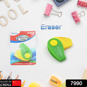 7990 Flair Creative Spinner Dust Free Non-toxic Eraser Enviromental Rotate Eraser For Girls  Boys Eraser For School Bday Return Gift Erasers Pencils Set For Kids Educational Stationary Kit School Supplies (1 Pc) thumbnail 5