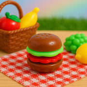 Mini Burger Shaped Toy For Kids (1 Pc) thumbnail 2