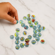 Glass Marbles For Kids Approx 35 (35 In 1) thumbnail 2