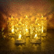 Led Crystal Effect Flameless Candle Light Set (5 Pc) thumbnail 6