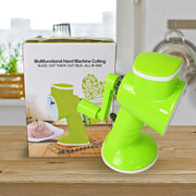 8247 6 In 1 Multi Functional Vegetable Cutter  Slicer Hand Machine Cutting Slice Cut Thick Cut Silk All In One Vegetable Chopper Cutter  Slicing Cutter Barrel - Vegetable Grater With 6 Removable Blades thumbnail 1