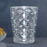 Apex Pyramid Design Unbreakable Plastic Glass  300 Ml thumbnail 3