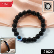 Elegant Dual-tone Crystal Beaded Stretch Bracelet (1 Pc) thumbnail 6
