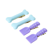 Cute Cartoon Hair Clip Set (4 Pc) thumbnail 3