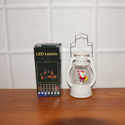 Mini Led Decorative Lantern With Santa Figurine  Handle (1 Pc) thumbnail 5