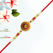 Traditional Om Design Rakhi thumbnail 1