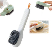 17928 Multifunctional Scrubbing Brush With Liquid  Soap Dispenser Cleaning Brush With Liquid  Soap Dispenser Shoe Brush For Cleaning Cloth Cleaning Brush With Handleliquid Shoe Brush For Shoe Clothes (1 Pc) thumbnail 1
