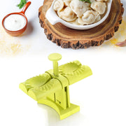 5300b Dumpling Maker Molddouble Head Dumpling Mold Wrap Two At A One Timehousehold Dumpling Maker Mouldeasy-tool For Making Dumplingsdumpling Press Mold Kitchen Accessories (Brown Box) thumbnail 1