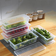 2628 Food Storage Container With Removable Drain Plate And Lid 1500 Ml (Pack Of 1 Pc) thumbnail 4