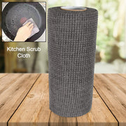 8190 Durable Kitchen Scrub Cloth Microfiber Cleaning Cloth Roll Kitchen Wear-resistant Cloth 2022cm Multipurpose Cleaning Cloths For Kitchen (1pc) thumbnail 1