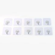 Heavy Duty Flower Adhesive Wall Hooks - (10 Pc  Set) thumbnail 1