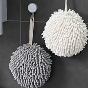 7806 Super Soft Cute Hanging Hand Towel For Kitchen And Bathroom  Ultra Absorbent Thick Coral Velvet Hand Towels With Hanging Loop Fast Drying Microfiber thumbnail 2