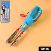 Supermom High-speed Manual Hand Beater With Dual Stainless Steel Whisks (1 Pc) thumbnail 7