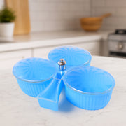 Premium 3-compartment Revolving Dry Fruit Box (1 Pc) thumbnail 2