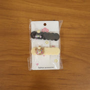 Cute Teddy Hair Clips Set (2 Pc) thumbnail 6