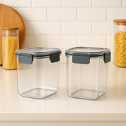 Apex Press N Lock Airtight Food Storage Container Set (2pc900ml) Approx thumbnail 2